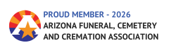 Proud Member - Arizona Funeral, Cemetery and Cremation Association